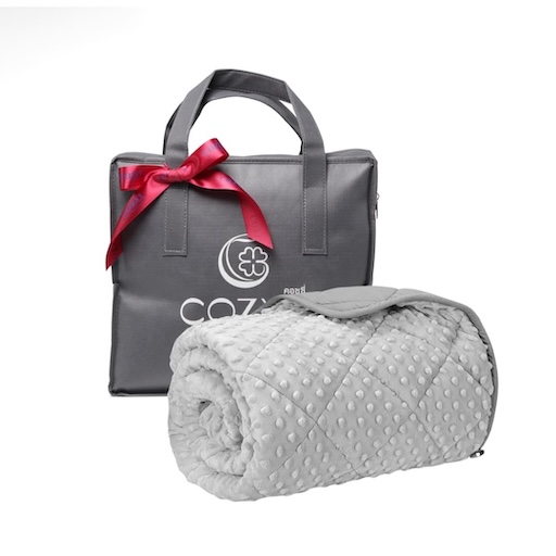 ผ้าห่มถ่วงน้ำหนักสำหรับเด็ก Kids' Weighted Blanket - Beige (น้ำหนัก 2.3 กก.) - COZXY Product Image