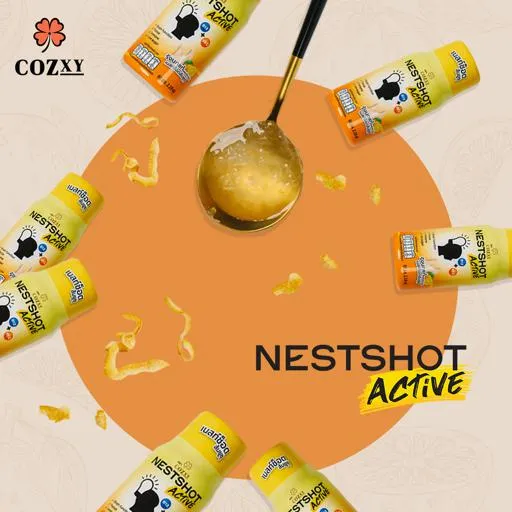 Nestshot Active Yuzu 65ml. Box of 9 bottles x 8 boxes (1 Carton) - COZXY Product Image
