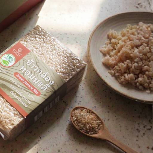 ข้าวกล้องหอมมะลิ ออร์แกนิค 450g x 4 แพ็ก - COZXY Product Image