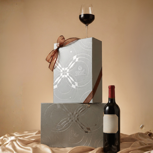 Cellar Box Set เซ็ตเครื่องดื่มองุ่นแดง Giesen Merlot Alc 0% พร้อมแก้ว #สีแอมเบอร์ - COZXY Product Image