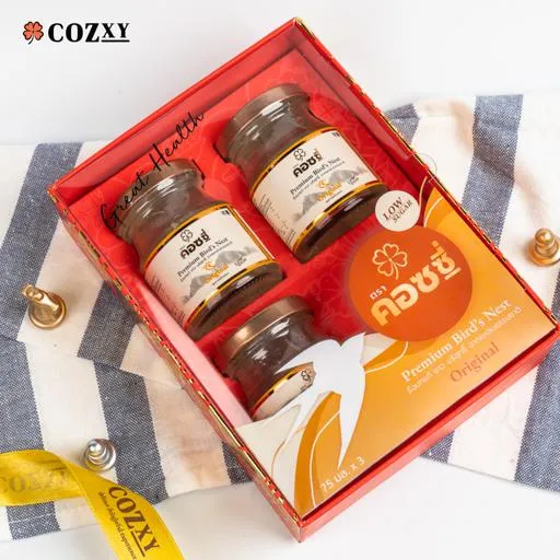 Valentine's day รังนกพรีเมี่ยม 3 ขวด - COZXY Product Image