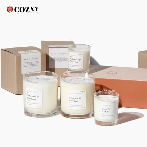 Scented Candle Scenic Classic Set เทียนหอม 240g*2 - COZXY Product Image