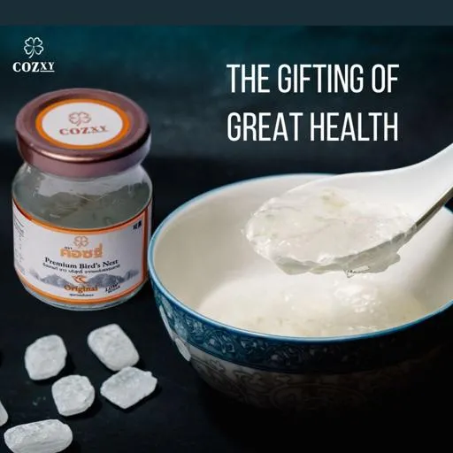 New!!! รังนกแท้  Set 6 ขวด Great Health สูตรดั้งเดิม หวานน้อย  - COZXY Product Image