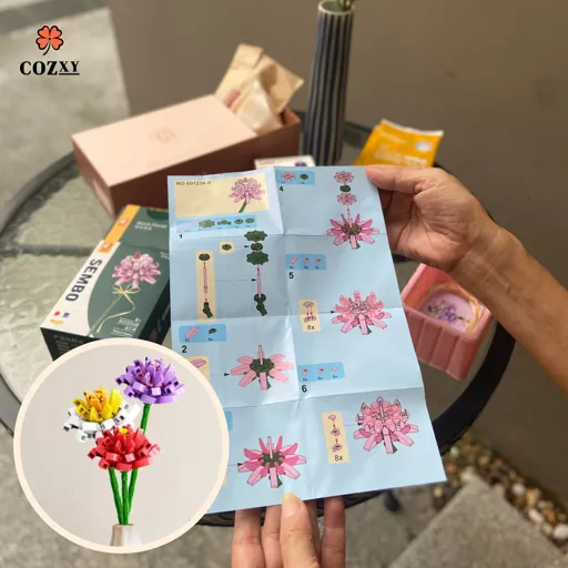 Flower Lego ดอกไม้เลโก้ - COZXY Product Image