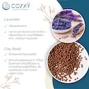 หมอนประคบคออุ่นร้อน Lavender Clay Neck Wrap สีเบจ Beige - Cozxy | Health Thumbnail
