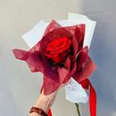 Single Red Rose Bouquet