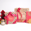 Gold Chalom Set เซ็ตตะกร้าตรุษจีนเพื่อสุขภาพ รังนกพรีเมียม 6ขวด และเรือสำเภาทอง - COZXY Thumbnail