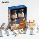 กล่องของขวัญ รังนกแท้พรีเมี่ยม 3 ขวด - น้ำเงิน Navy - COZXY Thumbnail