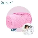 ผ้าห่มถ่วงน้ำหนักสำหรับเด็ก Kids' Weighted Blanket - Baby pink (น้ำหนัก 2.3 กก.) - COZXY Thumbnail