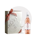 Cellar Box Set เซ็ตเครื่องดื่มองุ่น Giesen Rose Alc 0% พร้อมแก้ว #สีแพลตตินั่ม