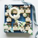 ​Faux Malai กล่องดอกไม้และพวงมาลัยประดิษฐ์ รังนกพรีเมี่ยม 10 ขวด