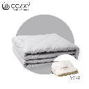 ผ้าห่มถ่วงน้ำหนัก Weighted Blanket (น้ำหนัก 6.8 กก.) Standard + ปลอกผ้าห่ม Bamboo Cooling Cover (สีครีม Ivory)