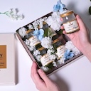 Faux Flower กล่องดอกไม้ประดิษฐ์ รังนกพรีเมี่ยม 5 ขวด - COZXY Thumbnail