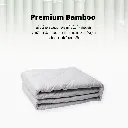 ผ้าห่มถ่วงน้ำหนัก Weighted Blanket (น้ำหนัก 6.8 กก.) Standard + ปลอกผ้าห่ม Bamboo Cooling Cover (สีกรมท่า Navy) - COZXY Thumbnail