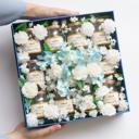 Faux Flower กล่องดอกไม้ประดิษฐ์ รังนกพรีเมี่ยม 10 ขวด