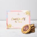 Congrats to you ซอฟท์คุกกี้ เนยถั่วและราสเบอร์รี่เจลลี่ 5 ชิ้น Congrats to you ซอฟท์คุกกี้ เนยถั่วและราสเบอร์รี่เจลลี่ 5 ชิ้น